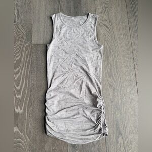 Lululemon In the Flow Dress in Heathered Medium Grey Size 4